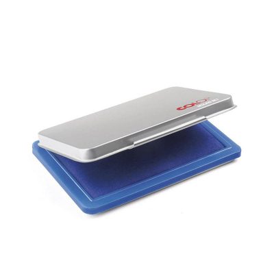 TAMPON MICRO 1 METAL AZUL DESIGN AND STAMP SERVISELLO