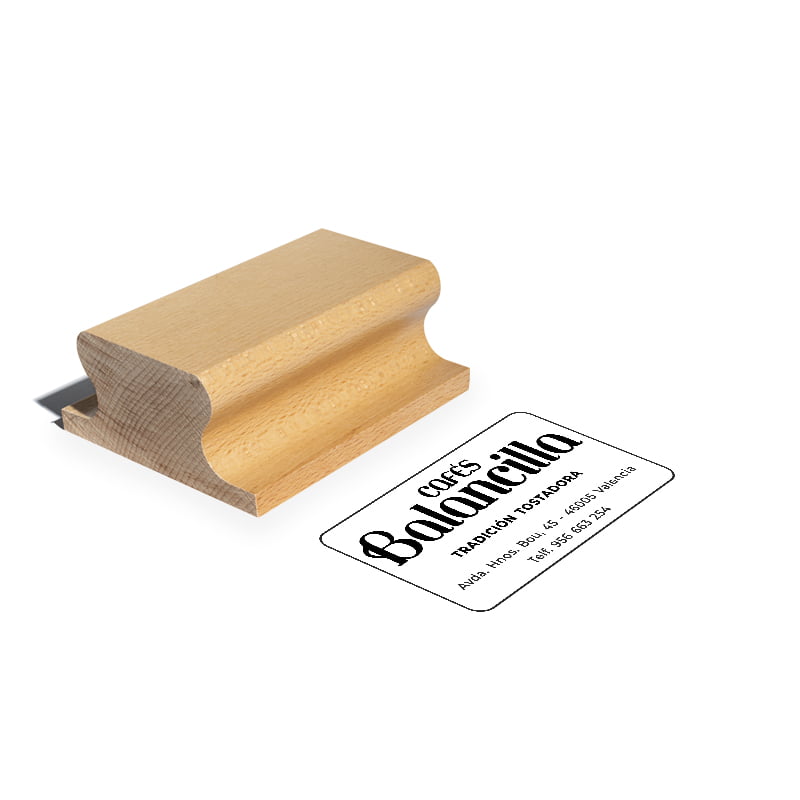 SELLO MANUAL MADERA SR 120070 TRADICIONAL DESIGN AND STAMP SERVISELLO