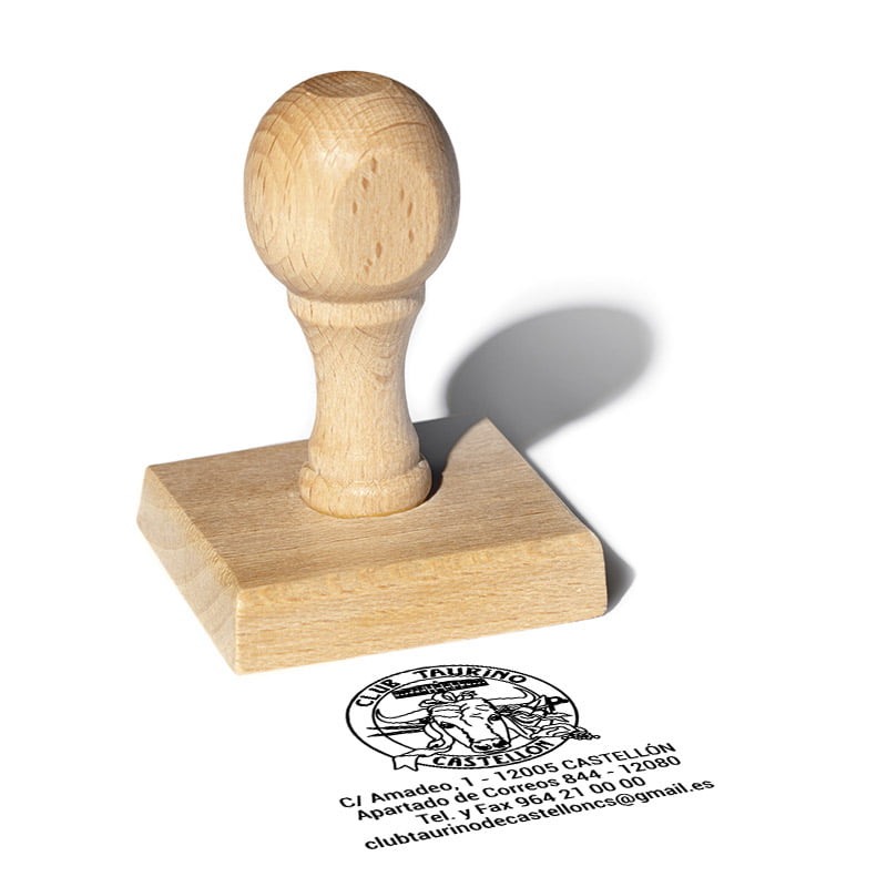 SELLO MANUAL MADERA SR 040040 TRADICIONAL DESIGN AND STAMP SERVISELLO