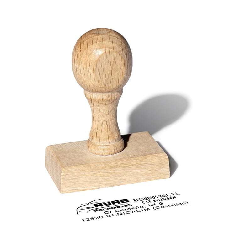 SELLO MANUAL MADERA SR 050020 TRADICIONAL DESIGN AND STAMP SERVISELLO