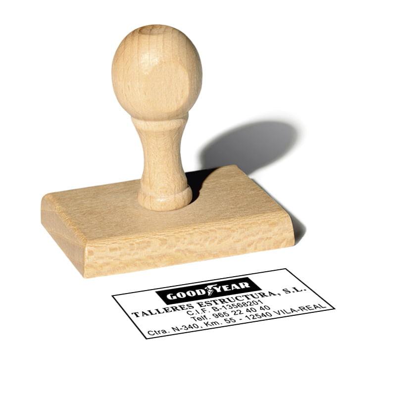 SELLO MANUAL MADERA SR 060020 TRADICIONAL DESIGN AND STAMP SERVISELLO