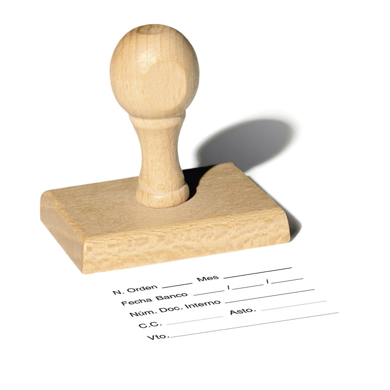 SELLO MANUAL MADERA SR 060030 TRADICIONAL DESIGN AND STAMP SERVISELLO