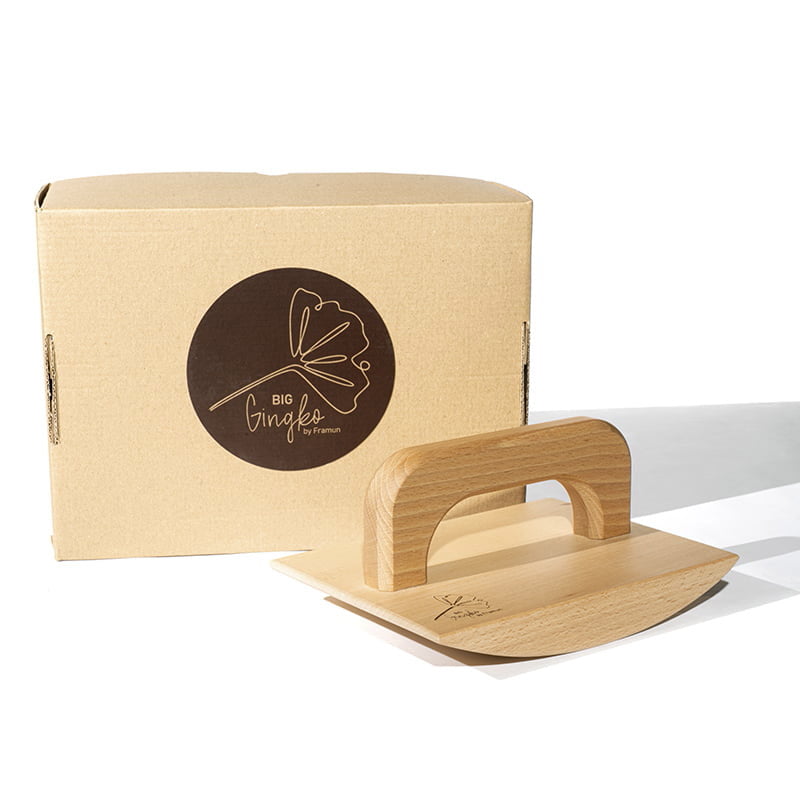 SELLO MANUAL MADERA SR 190130 E2 GINGKO TRADICIONAL 2 DESIGN AND STAMP SERVISELLO