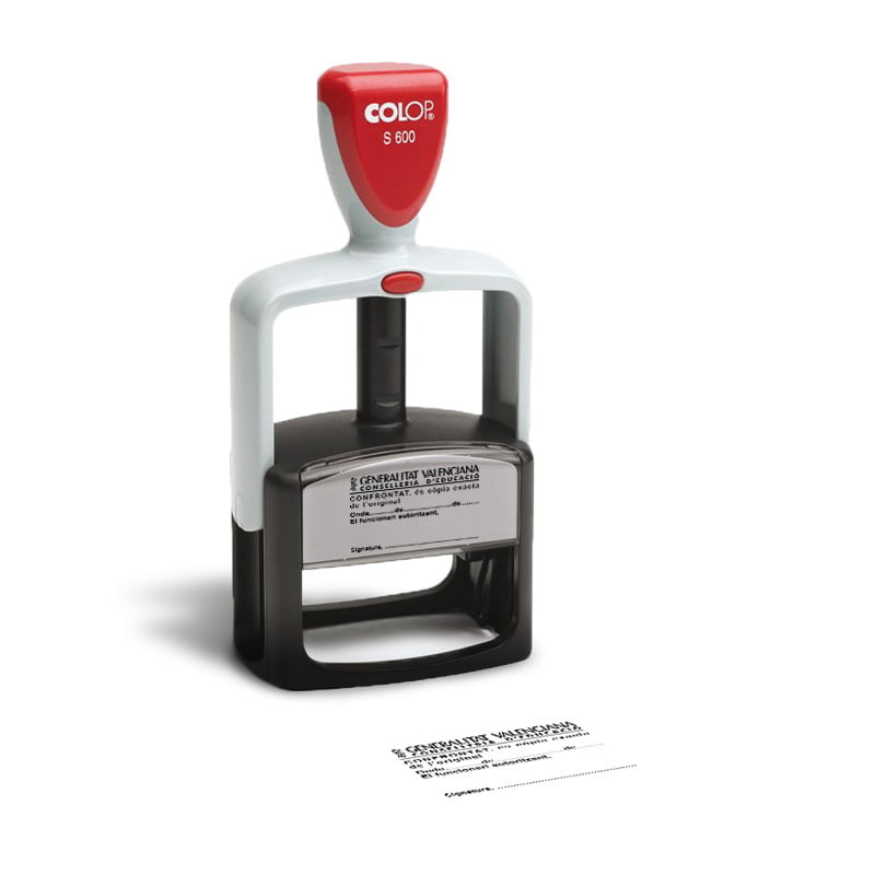 SELLO PRINTER S 600 COLOP DESIGN AND STAMP SERVISELLO