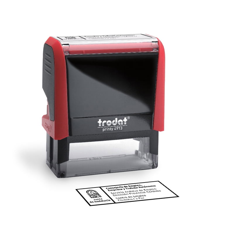 SELLO PRINTY 4913 TRODAT DESIGN AND STAMP SERVISELLO