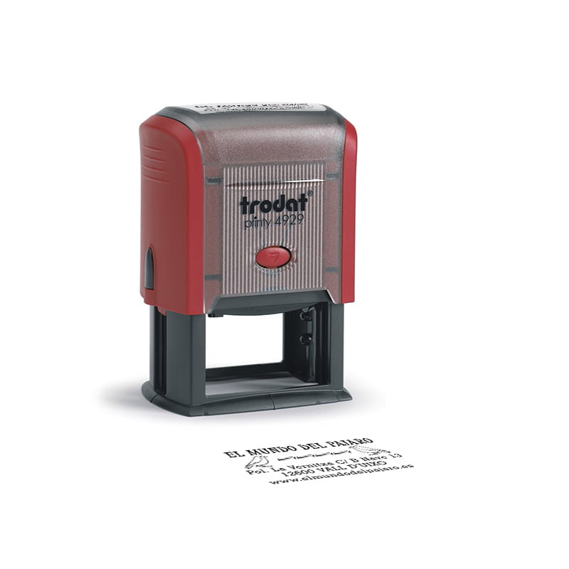 SELLO PRINTY 4929 TRODAT DESIGN AND STAMP SERVISELLO