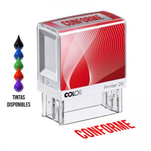 FORMULA COMERCIAL PRINTER 20 CONFORME COLOP DESIGN AND STAMP SERVISELLO FORMULA COMERCIAL PRINTER 20 CONFORME COLOP DESIGN AND STAMP SERVISELLO
