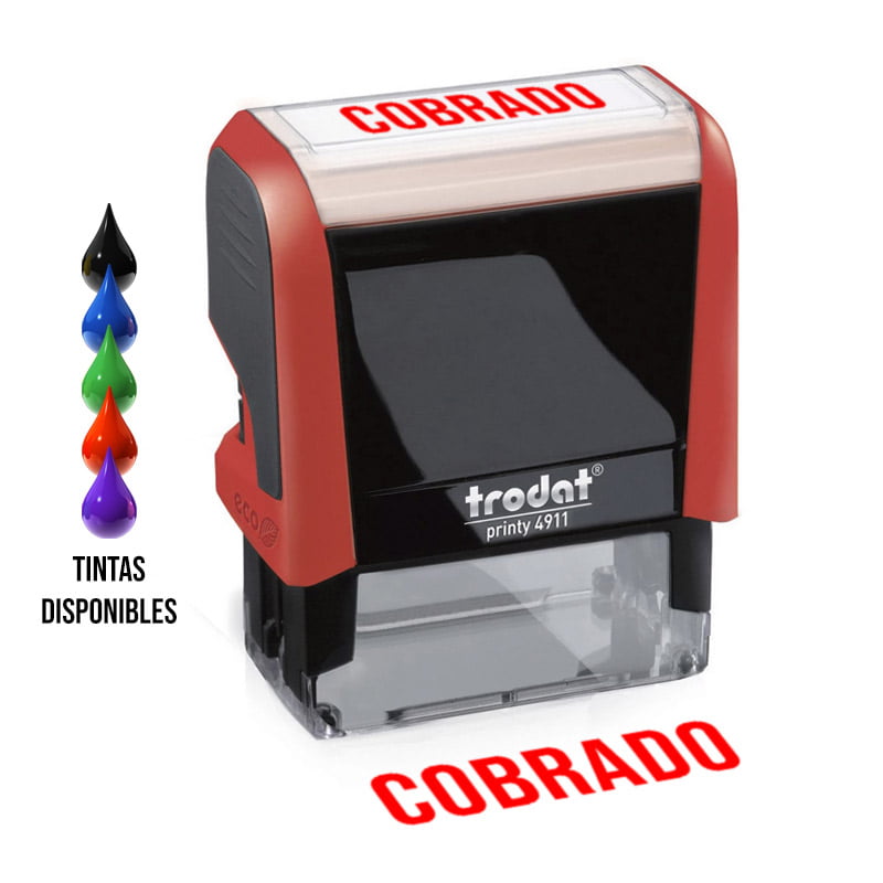 FORMULA COMERCIAL PRINTY 4911 COBRADO TRODAT DESIGN AND STAMP SERVISELLO
