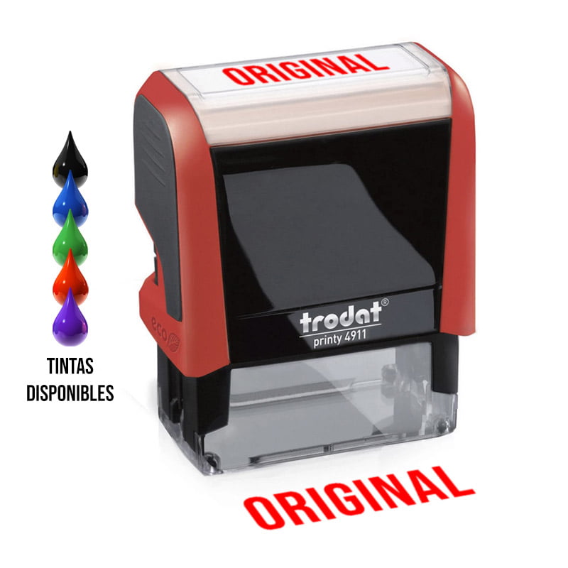 FORMULA COMERCIAL PRINTY 4911 ORIGINAL TRODAT DESIGN AND STAMP SERVISELLO