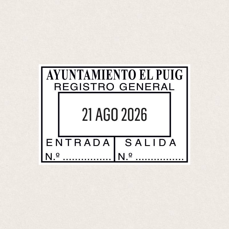 MODELO SELLO FECHADOR FECH S 360 DESIGN AND STAMP