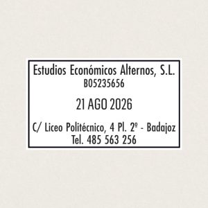 MODELO SELLO FECHADOR FECH S 660 1 DESIGN AND STAMP MODELO SELLO FECHADOR FECH S 660 1 DESIGN AND STAMP