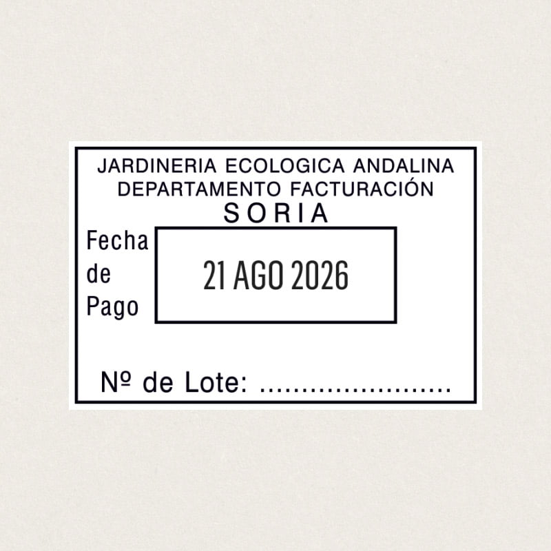 MODELO SELLO FECHADOR FECH S 660 2 DESIGN AND STAMP MODELO SELLO FECHADOR FECH S 660 2 DESIGN AND STAMP