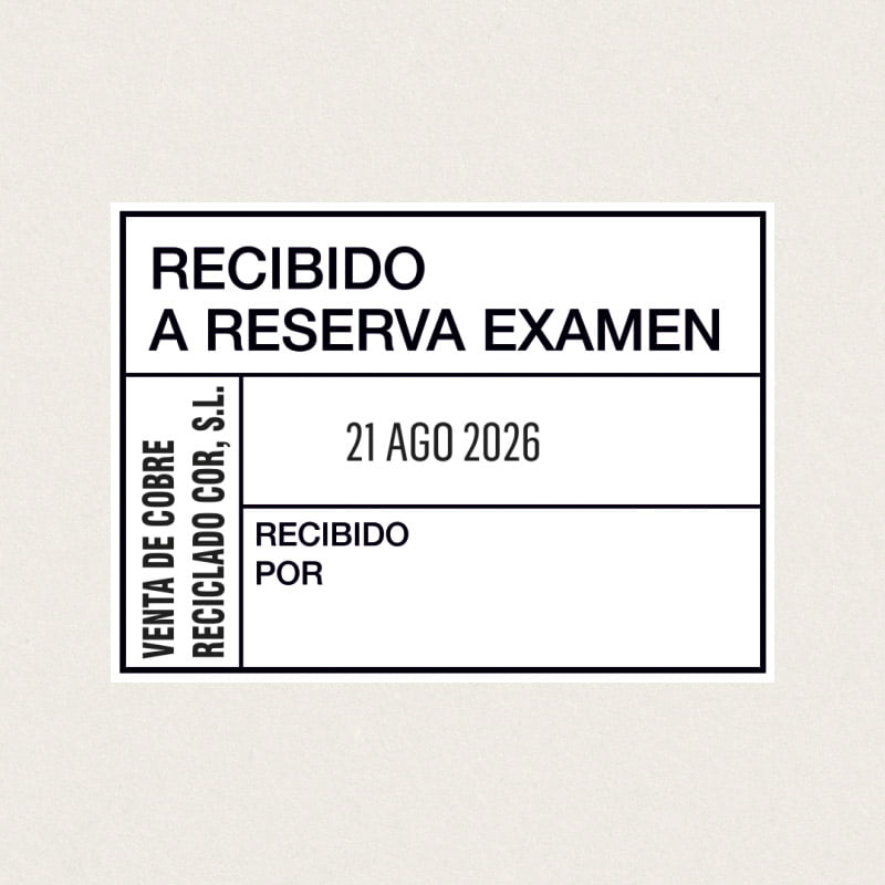 MODELO SELLO FECHADOR FECH T 5480 2 DESIGN AND STAMP MODELO SELLO FECHADOR FECH T 5480 2 DESIGN AND STAMP