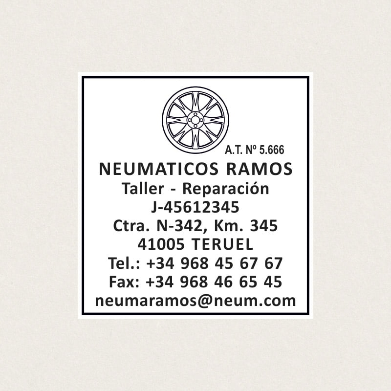 MODELO SELLO PRINTER Q 43 2 DESIGN AND STAMP MODELO SELLO PRINTER Q 43 2 DESIGN AND STAMP