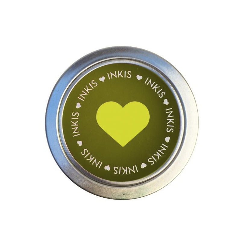TAMPON INKIS 16 VERDE LIMA DESIGN AND STAMP