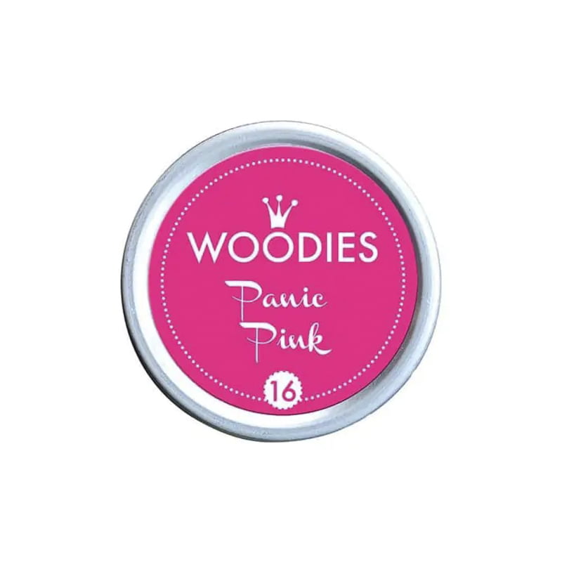 TAMPON WOOD 16 PANIC PINK DESIGN AND STAMP
