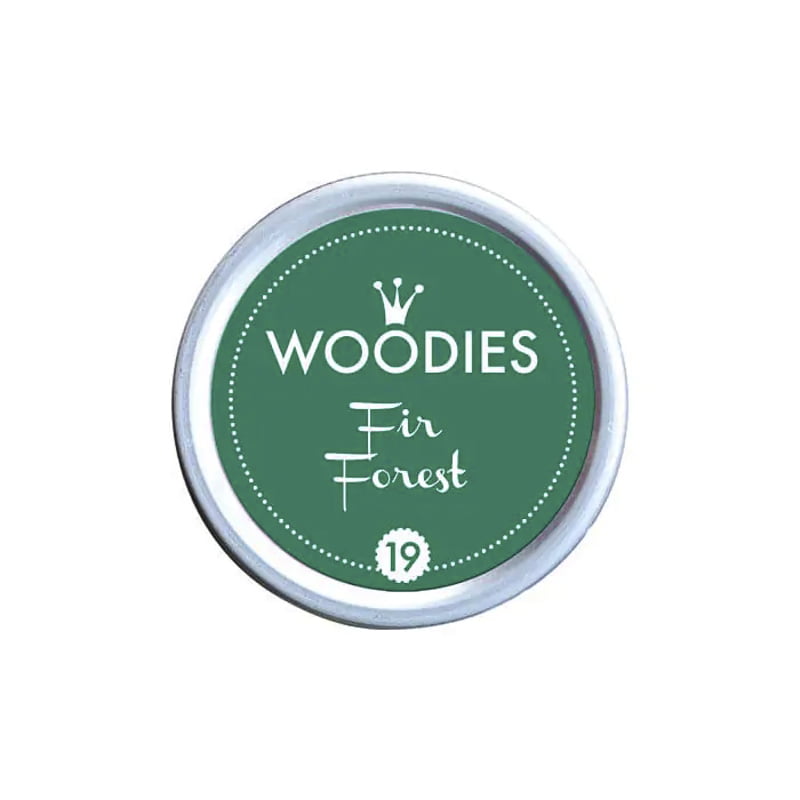 TAMPON WOOD 19 FIR FOREST DESIGN AND STAMP