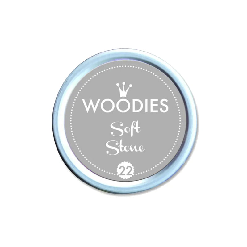 TAMPON WOOD 22 SOFT STONE DESIGN AND STAMP
