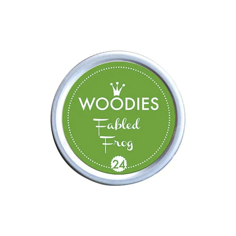 TAMPON WOOD 24 FABLED FROG DESIGN AND STAMP
