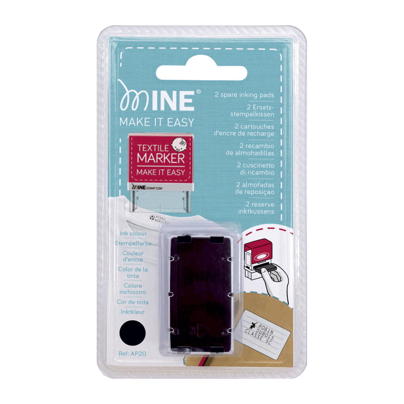 ALMOHADILLA SOFT 20 COLOP NEGRO DESIGN AND STAMP SERVISELLO