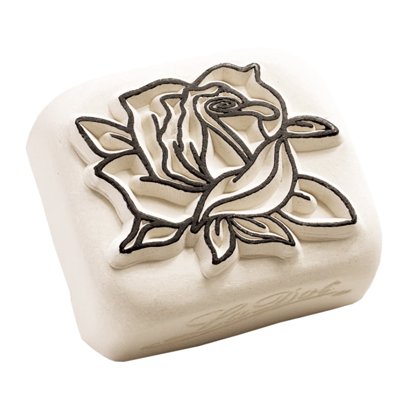 SELLO CERAMICO GRANDE LADOT LAL011 2 LADY ROSA DESIGN AND STAMP