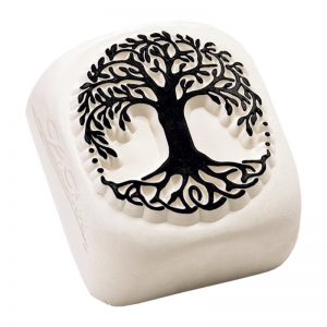 SELLO CERAMICO GRANDE LADOT LAL023 2 ARBOL DE LA VIDA DESIGN AND STAMP