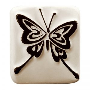 SELLO CERAMICO GRANDE LADOT LAL035 1 MARIPOSA DESIGN AND STAMP SELLO CERAMICO GRANDE LADOT LAL035 1 MARIPOSA DESIGN AND STAMP
