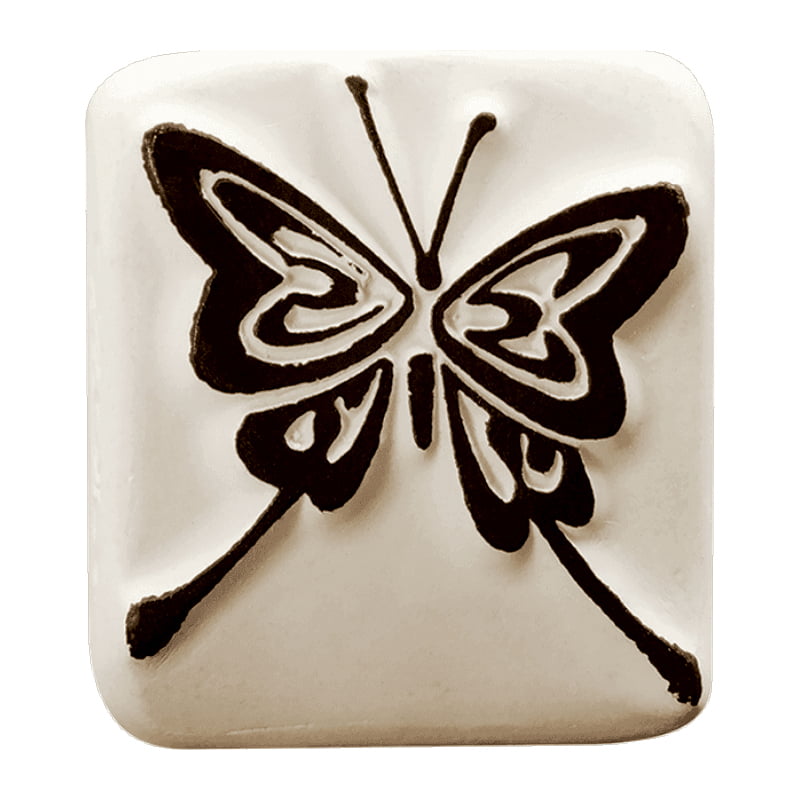 SELLO CERAMICO GRANDE LADOT LAL035 1 MARIPOSA DESIGN AND STAMP SELLO CERAMICO GRANDE LADOT LAL035 1 MARIPOSA DESIGN AND STAMP