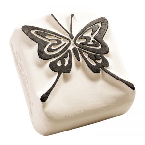 SELLO CERAMICO GRANDE LADOT LAL035 2 MARIPOSA DESIGN AND STAMP SELLO CERAMICO GRANDE LADOT LAL035 2 MARIPOSA DESIGN AND STAMP