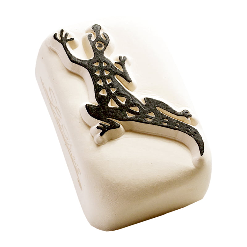 SELLO CERAMICO MEDIANO LADOT LAM135 2 LAGARTO DESIGN AND STAMP