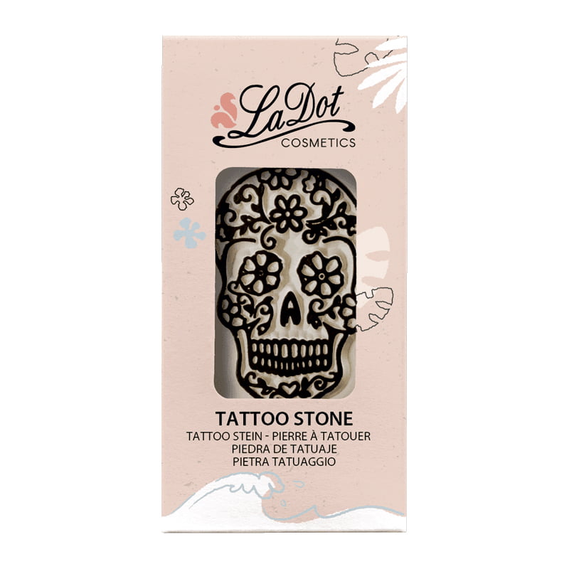SELLO CERAMICO MEDIANO LADOT LAM137 0 CALAVERA MEXICANA DESIGN AND STAMP