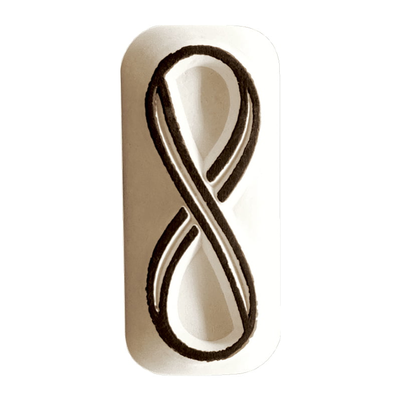 SELLO CERAMICO MEDIANO LADOT LAM151 1 INFINITO DESIGN AND STAMP