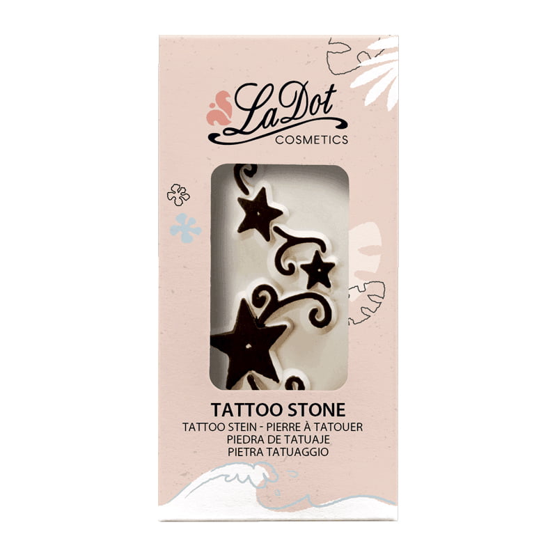 SELLO CERAMICO MEDIANO LADOT LAM178 0 ESTRELLAS TRIBALES DESIGN AND STAMP