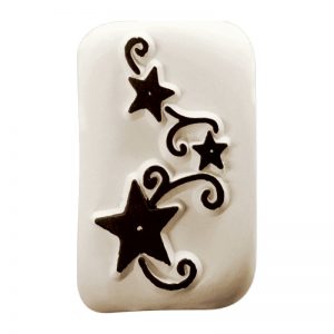 SELLO CERAMICO MEDIANO LADOT LAM178 1 ESTRELLAS TRIBALES DESIGN AND STAMP SELLO CERAMICO MEDIANO LADOT LAM178 1 ESTRELLAS TRIBALES DESIGN AND STAMP