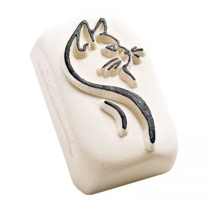 SELLO CERAMICO MEDIANO LADOT LAM180 2 GATO DESIGN AND STAMP