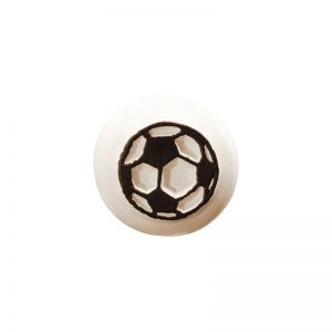 SELLO CERAMICO PEQUENYO LADOT LAS030 1 FUTBOL DESING AND STAMP