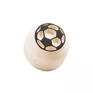 SELLO CERAMICO PEQUENYO LADOT LAS030 2 FUTBOL DESING AND STAMP
