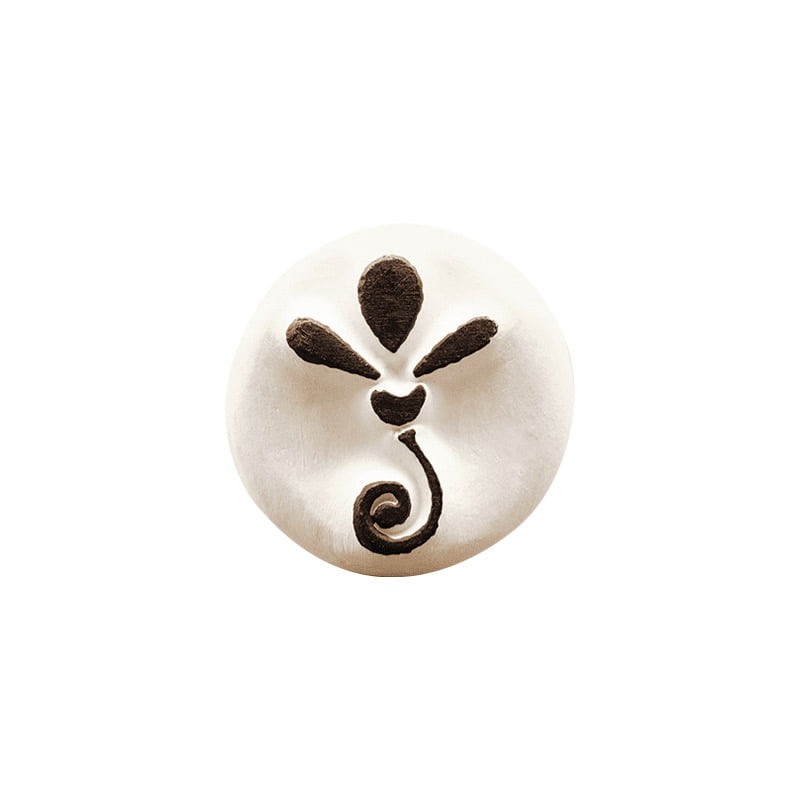 SELLO CERAMICO PEQUENYO LADOT LAS055 1 RAMITA DESING AND STAMP