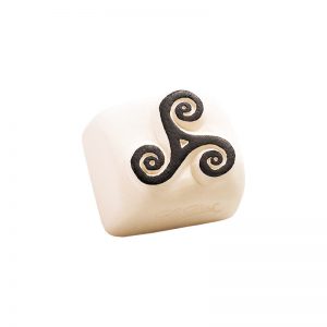 SELLO CERAMICO PEQUENYO LADOT LAS058 2 TRISKELL DESING AND STAMP