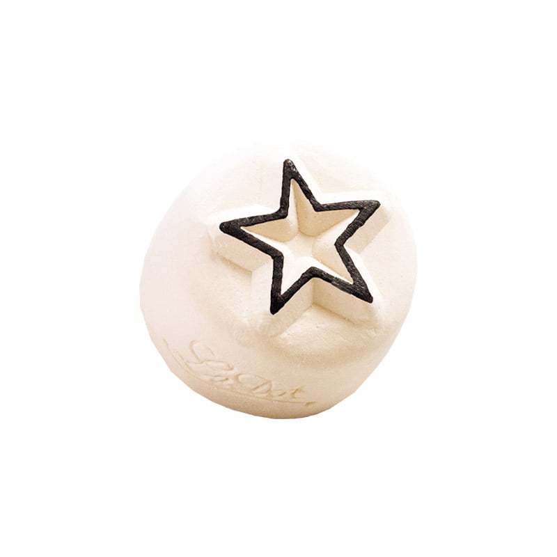 SELLO CERAMICO PEQUENYO LADOT LAS067 2 ESTRELLA DESING AND STAMP