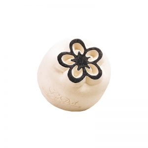 SELLO CERAMICO PEQUENYO LADOT LAS070 2 FLOR DESING AND STAMP SELLO CERAMICO PEQUENYO LADOT LAS070 2 FLOR DESING AND STAMP