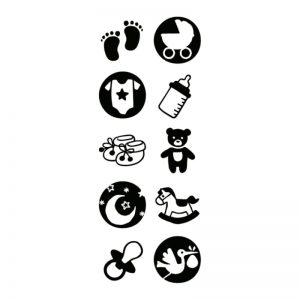 LITTLE NIO NIL002 02 BEBES DESING AND STAMP