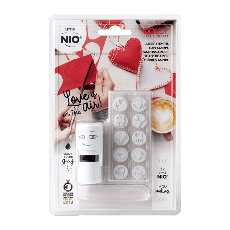 LITTLE NIO NIL007 00 AMOR DESING AND STAMP