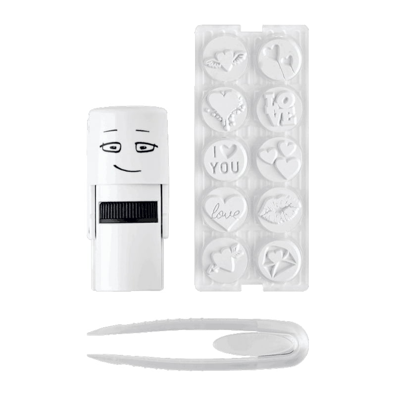 LITTLE NIO NIL007 01 AMOR DESING AND STAMP
