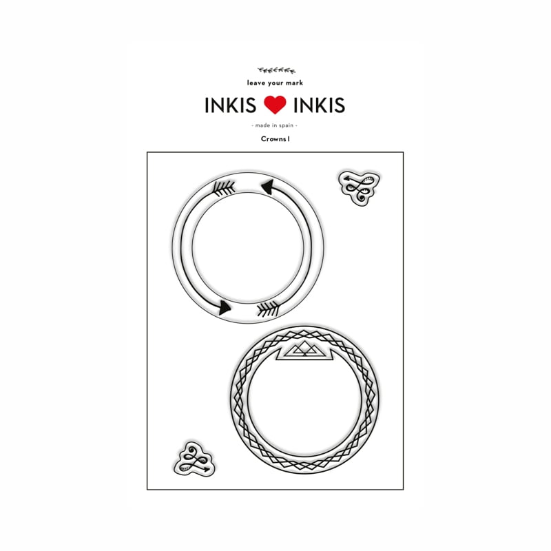 SELLOS INK 005 CROWNS 1 DESIGN AND STAMP