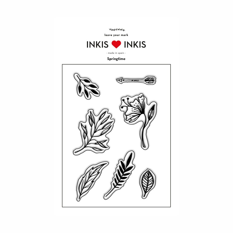 SELLOS INK 017 SPRING TIME 2 DESIGN AND STAMP