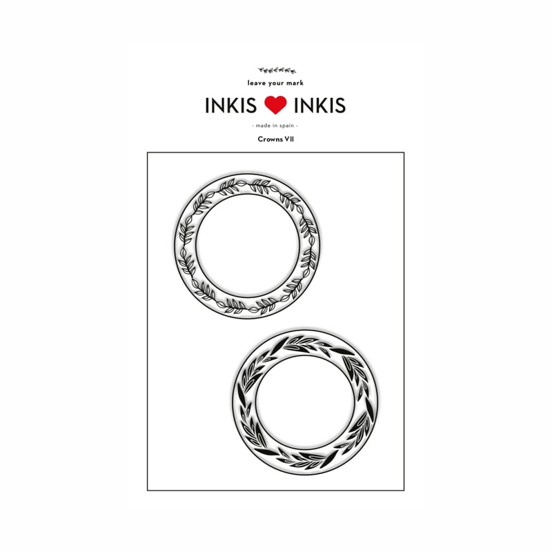 SELLOS INK 021 CROWNS 7 DESIGN AND STAMP