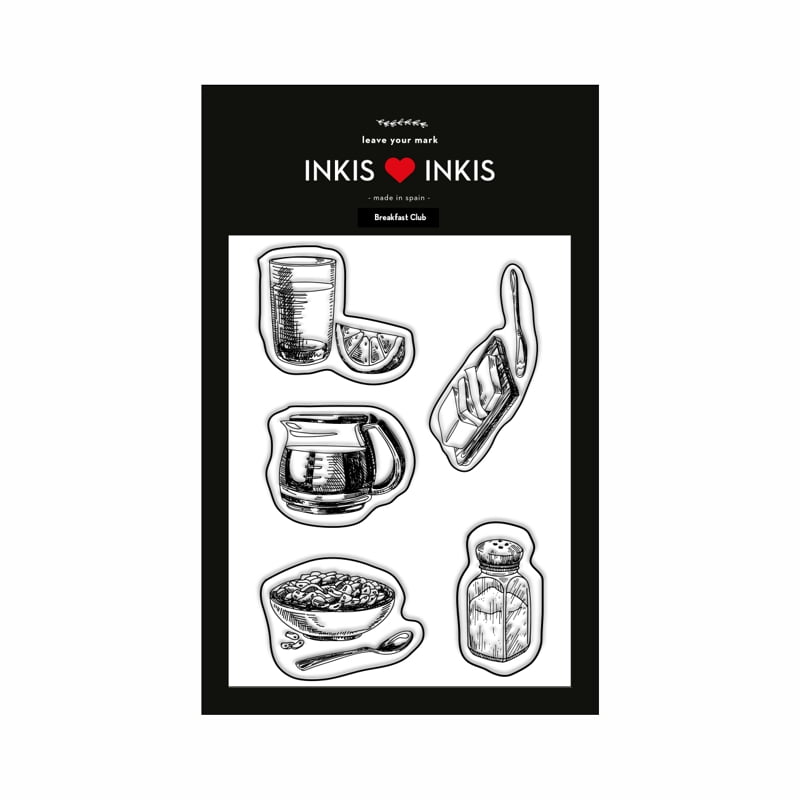 SELLOS INK 024 BREAKFAST CLUB 2 DESIGN AND STAMP