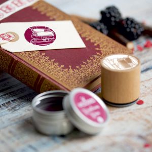 WOODIES W22001 EXLIBRIS LIBROS 1 DESIGN AND STAMP