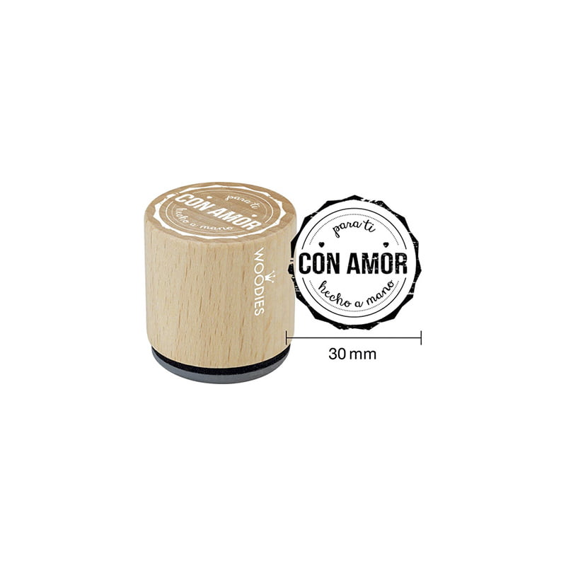 WOODIES WB5001 PARA TI HECHO A MANO DESIGN AND STAMP